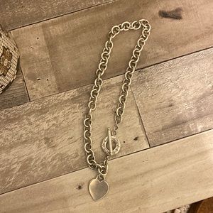 Tiffany and Co toggle necklace
